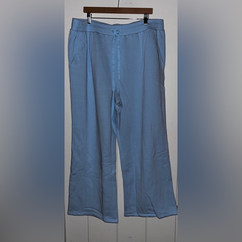 Victoria's Secret Boyfriend Wide Leg‎ Oversize Fleece Sweatpants Women XXL NEW